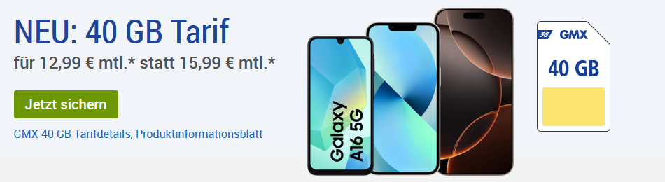 GMX Handyvertrag ohne Schufa Bonität 100% Sofortzusage